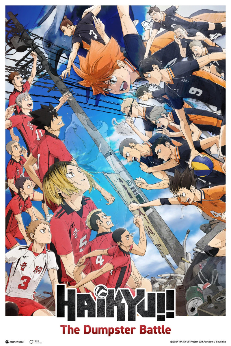 Haikyu - Battaglia All'Ultimo Rifiuto arriva su Crunchyroll